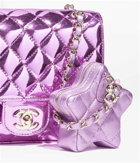 chanel mirror purple